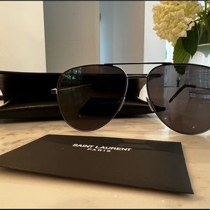 Saint Laurent Aviator Sunglasses